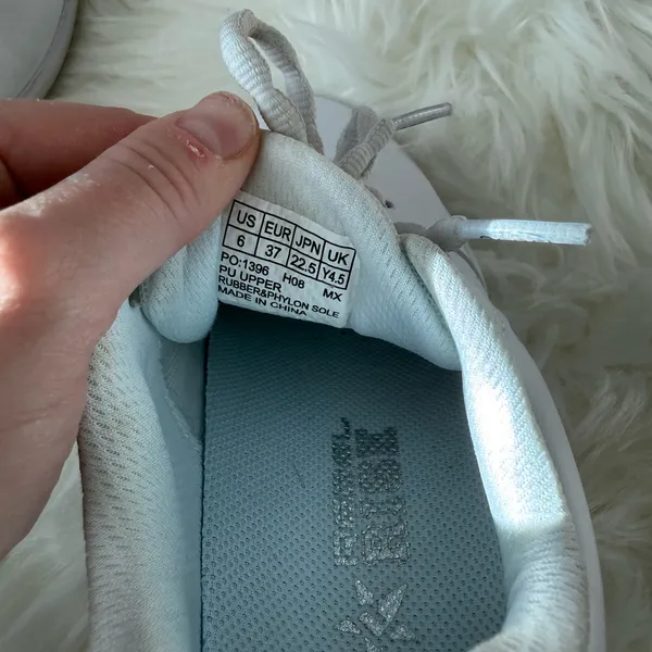 Rebel Rise Athletic White Sneaker Size 6 - Image 5