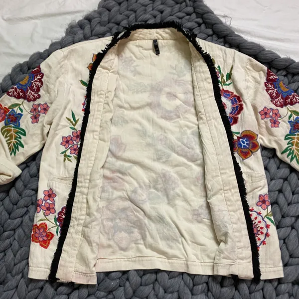 Zara Embroidered Jacket - Image 8
