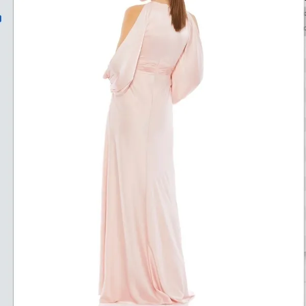 MAC DUGGAL Wedding Bridesmaid Formal Prom Long Flowy Romantic Gown • size 16 NWT - Image 2