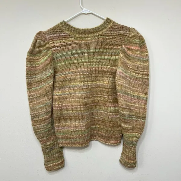LoveShackFancy Aquarius Pullover Sweater Multicolor Small Women - Image 6