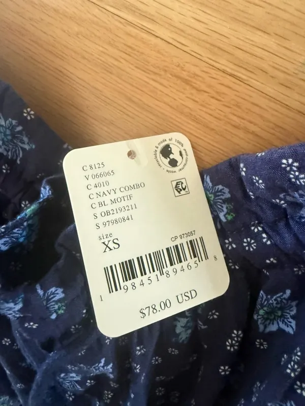 FREE PEOPLE  Cambridge Printed Pull On Short XS - Image 6