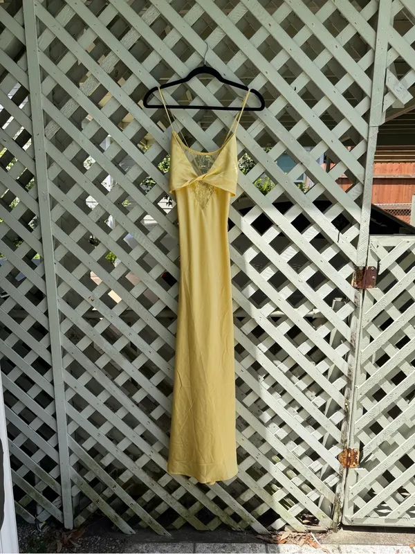 Anthropologie If By Sea Satin Slip Maxi Dress - Image 7