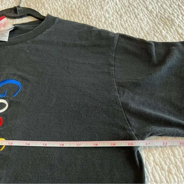 ✨ Disney‎ Black Embroidered Goofy Orlando Florida Shirt Large - Image 9