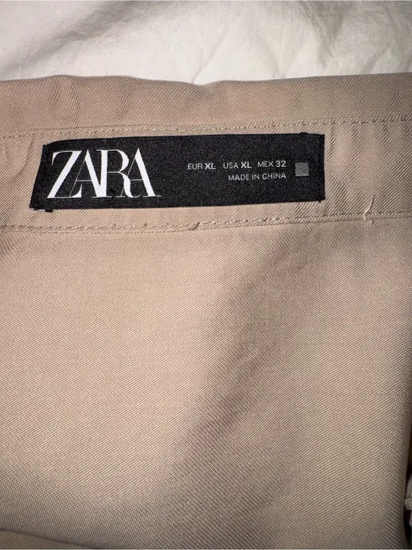 Zara Beige Drawstring Utility Jacket - Image 12