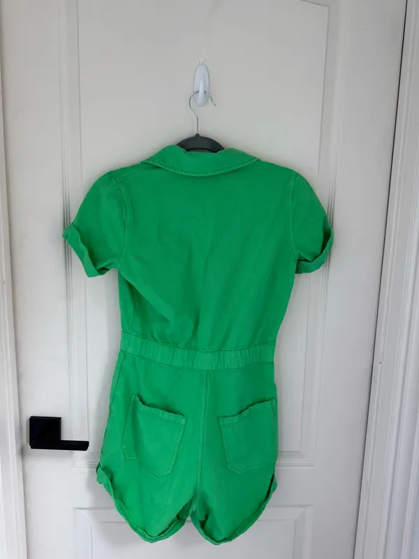 Show Me Your Mumu Cannon Romper in Green - Image 2