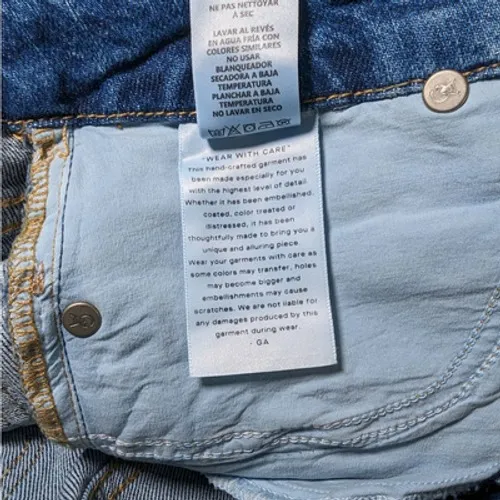 Good American Good Classic‎ Raw Hem Jeans 2/26 NWT - Image 11