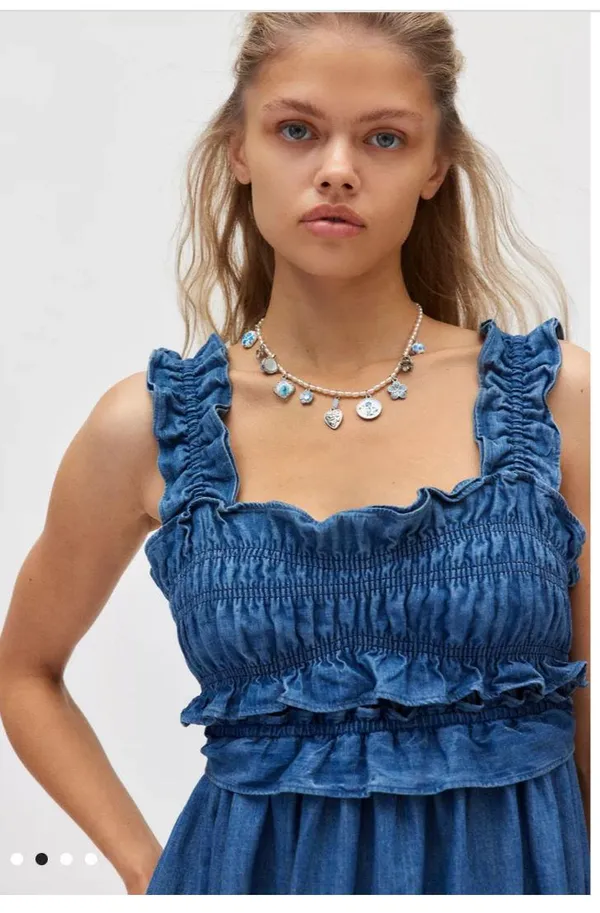 Urban outfitters Maxi denim dress NEW - Image 3
