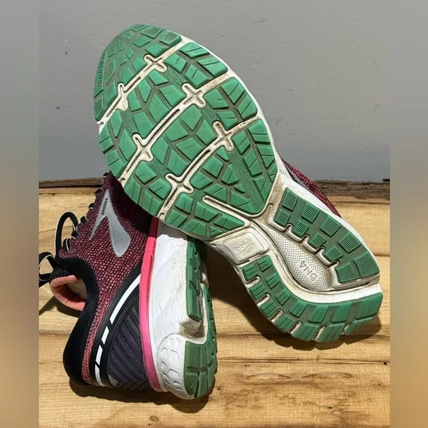 Brooks Womens‎ Ghost 11 Women's Pink Running Shoes Size 9.5 A39 - Image 9