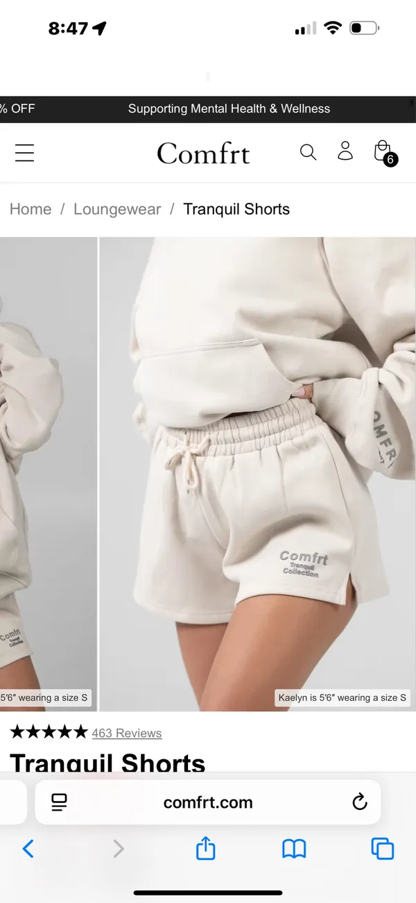 Comfrt colors hoodie and shorts set - Image 2