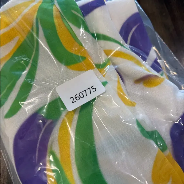 Women's NEW Mardi Gras Theme Colorway Tie Strap Jumper Size M #260775 - Image 12