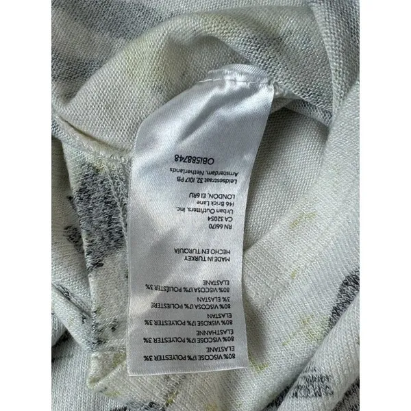 Anthropologie Camo Mock Neck Crop Top Long‎ Sleeve S Streetwear - Image 8