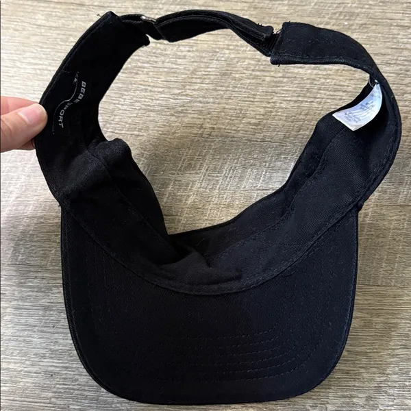 Y2K BEBE Sport Bedazzled Visor OS - Image 2