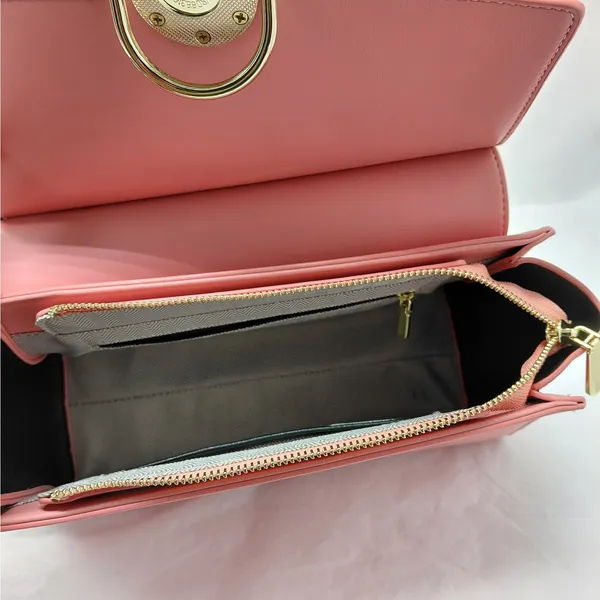 Womens Satchel Handbag Pink Quiet Luxury Coquette Office Chic Wedding Party - Image 10
