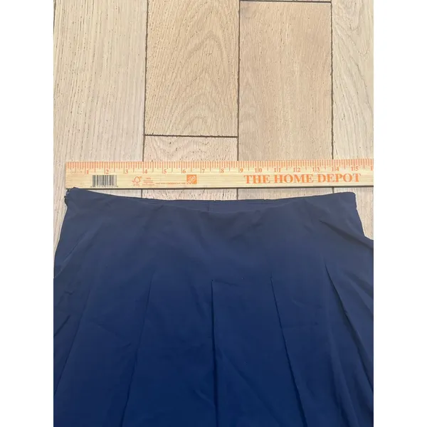 NEW JCrew Pleated Active Academic Preppy Skort Sz M Blue Performance Tennis‎ - Image 8