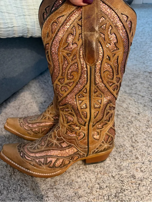 J.B. Dillon Boots Brown Size 8 - Image 5