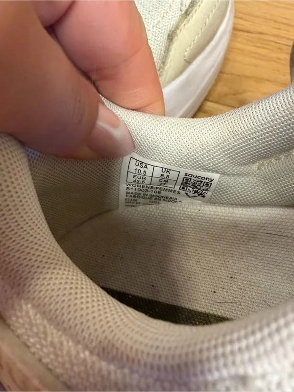 Saucony Guide Metro Sneakers in Cream - Size 10.5 - Image 7