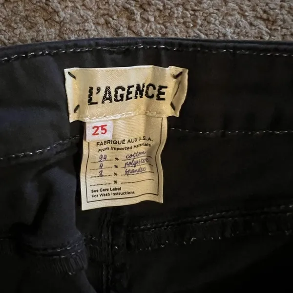 Lagence grey black‎ jeans 25 - Image 4
