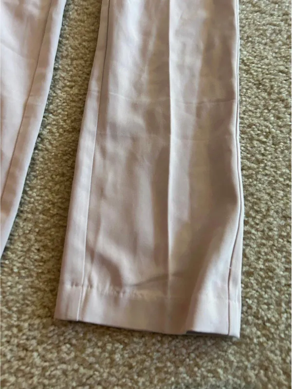 bc01 Woman pants Size Medium Junior Work Office Purple - Image 4