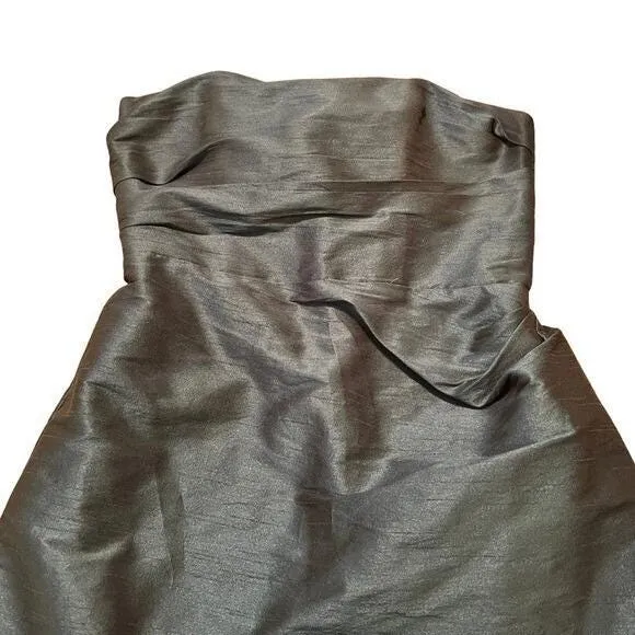 Vintage Jim Hjelm Occasions Women's Size 14 Strapless Dress Dark Turquoise Green - Image 3