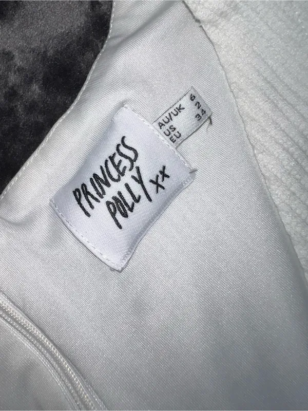 Princess Polly Zara Romper in White Size 2 - Image 4