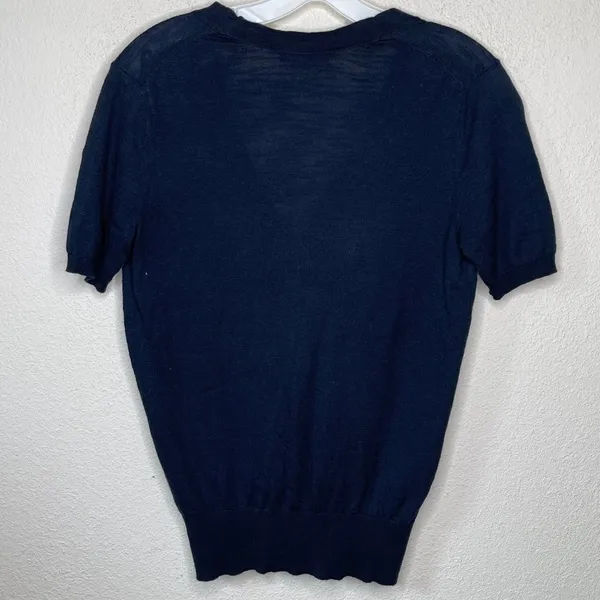 LOFT Cardigan Sweater‎ Navy - Image 4