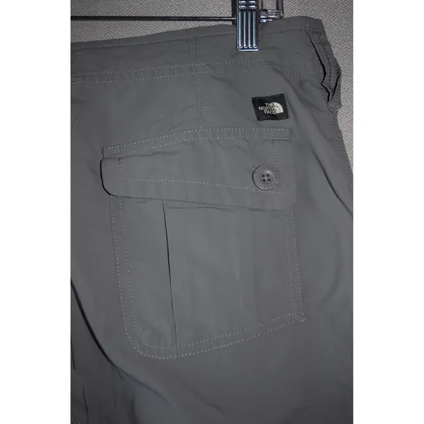 The North Face Hiking Pants Womens 8 Gray Excellent Convertible Roll Up Utility - Image 6