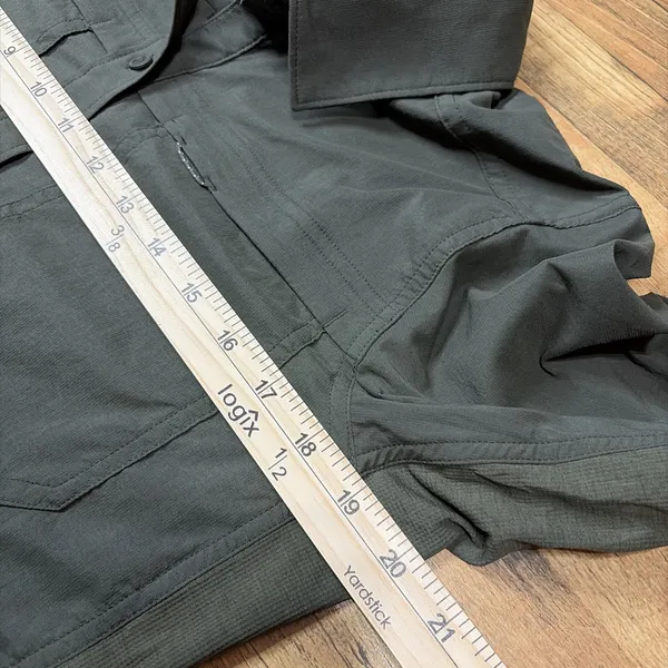 REI Co-Op Sahara Long Sleeve Button Shirt Roll Tab Sleeves Vented Yoke Women's S - Image 4