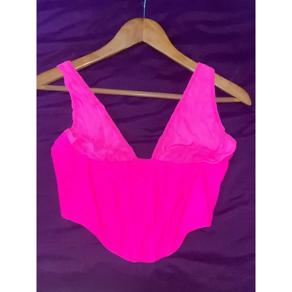 OUT FROM UNDER Venus Convertible Corset Top RAVE BARBIE FESTIVAL GLAM - Image 4