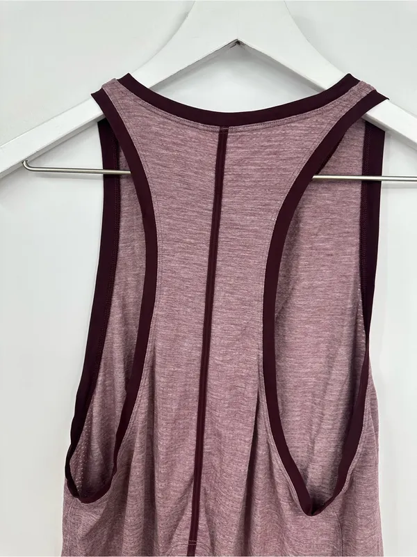 Lululemon Purple Tank Top Size Small Gym Workout - Image 3