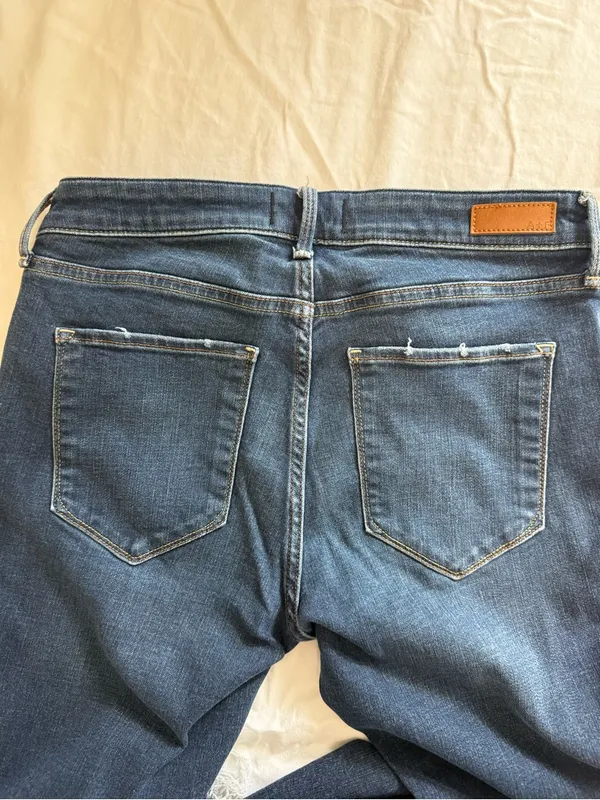 Womens Abercrombie & Fitch Harper Ankle Stretch Jeans Size 4 - Image 4