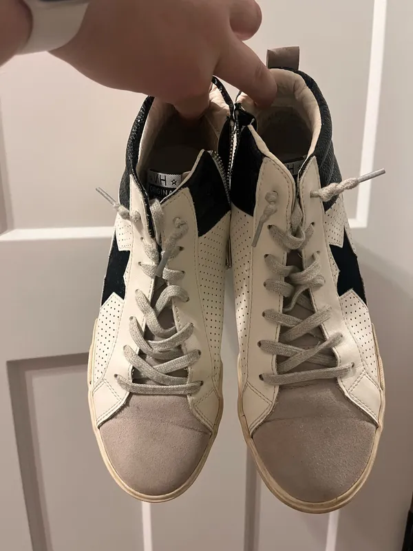 Vintage Havana High-Top Sneakers - Image 3