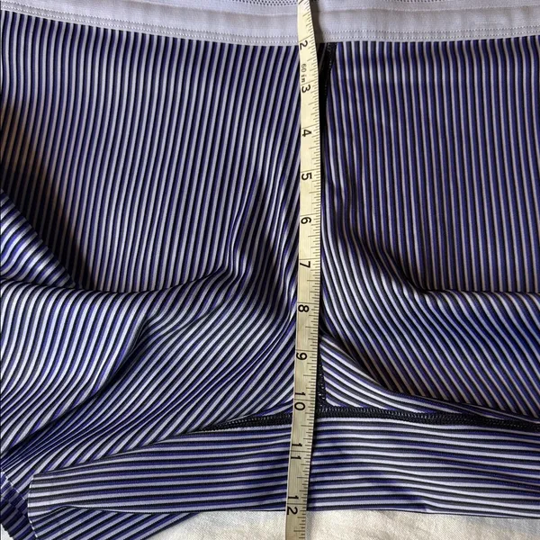 Nike Purple Pinstripe Athletic Shorts - Image 5