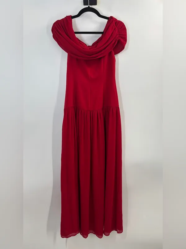 Lovers and Friends Blake Maxi Dress in Red - Image 5