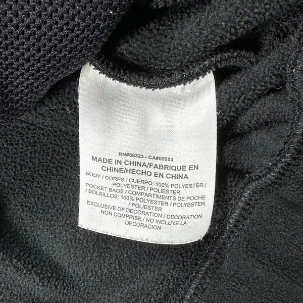 Nike Women’s Fleece Pullover Hoodie Size S Black Long Sleeve - Image 4