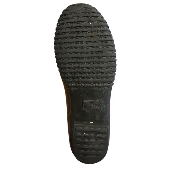 Loeffler Randall Hatley Duck Boot Black Leather Size‎ 8 GUC - Image 7