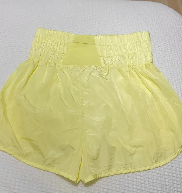 Free People the way home yellow high waisted shorts - Image 6