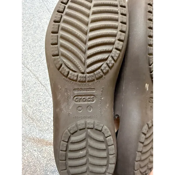 Crocs Kadee Women Ballet Flats Brown Size 8 Lightweight Waterproof - Image 2