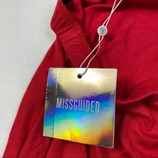 MiSSGUIDED Red‎ Basic Jersey Mini Skirt - Image 7