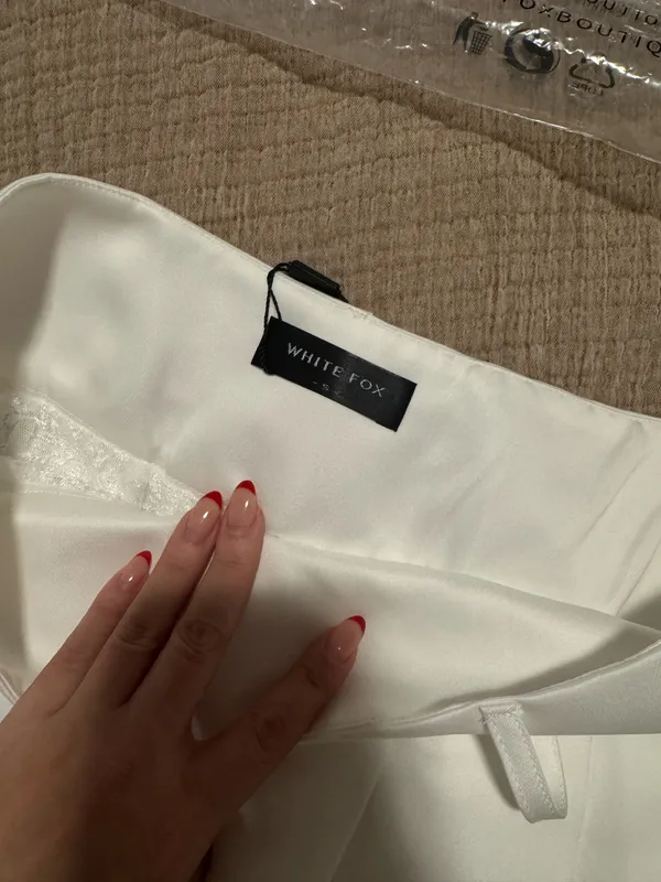 White Fox Mini Boutique White Skirt - Image 4