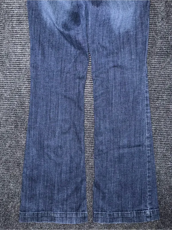 Ariat Ella Wide Leg Slim Trouser Dark Wash Blue Jeans 29 R 10032550 - Image 7