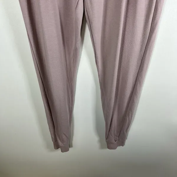 Gymshark Sweat Jogger Lounge Pants Light Pink Women's M‎ Athleisure Active Pants - Image 4