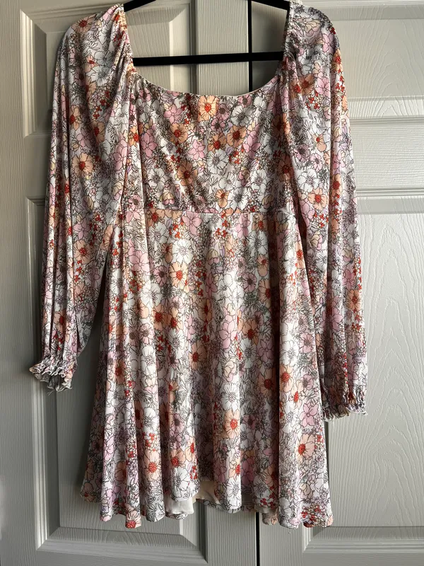 Altar’d State Floral Skater Dress - Image 2