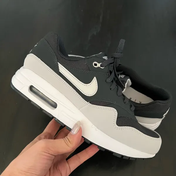New NIKE Air Max 1 GS 'Off Noir White' - Image 2