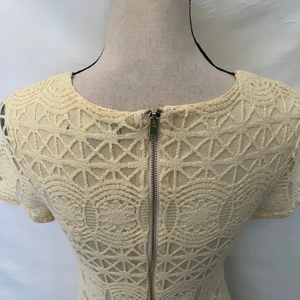 Lulus Love You For Eternity Shift Dress XS Crochet Fairy Coquette Cottagecore - Image 9