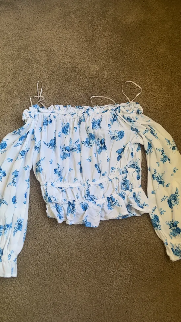 ZARA Top Off-The-Shoulder - Image 4