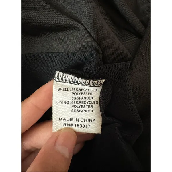 Black off the shoulders top Size L - Image 4