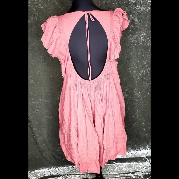 Free People Hailey Babydoll Ruffle Mini Dress - Image 5