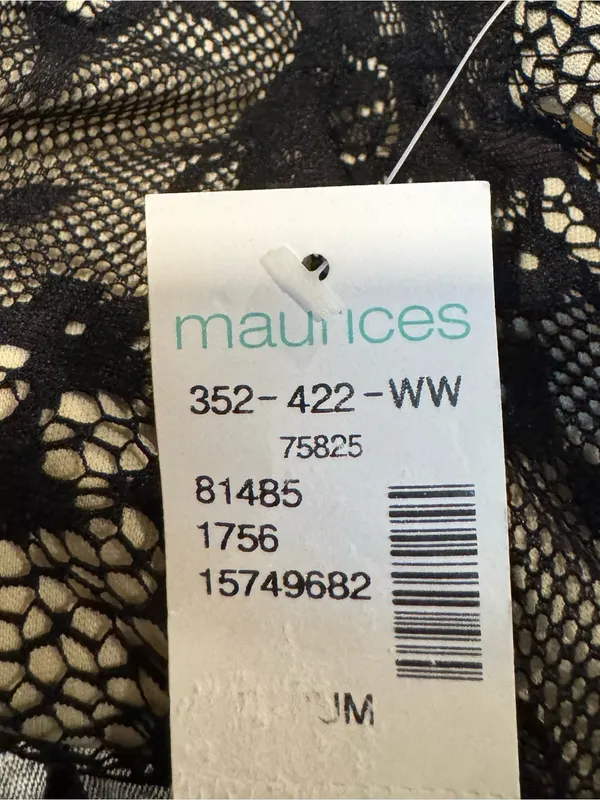 Maurices Lace Overlay Floral Spaghetti Strap Blouse with Adjustable Straps - Image 5