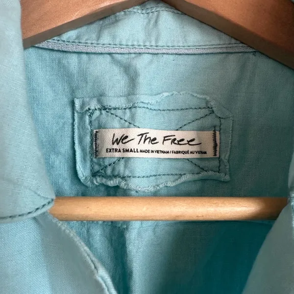 Free People Annabelle Linen Shirt - Image 2