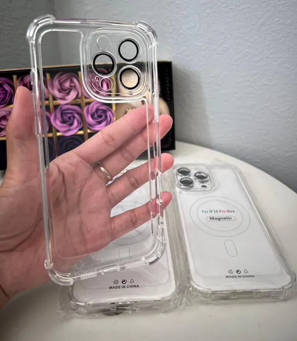 Iphone 16 pro max Clear Case Acrylic New - Image 3